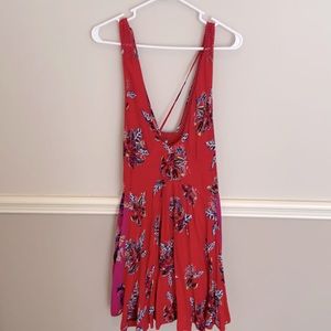 Free people multi color sun dress